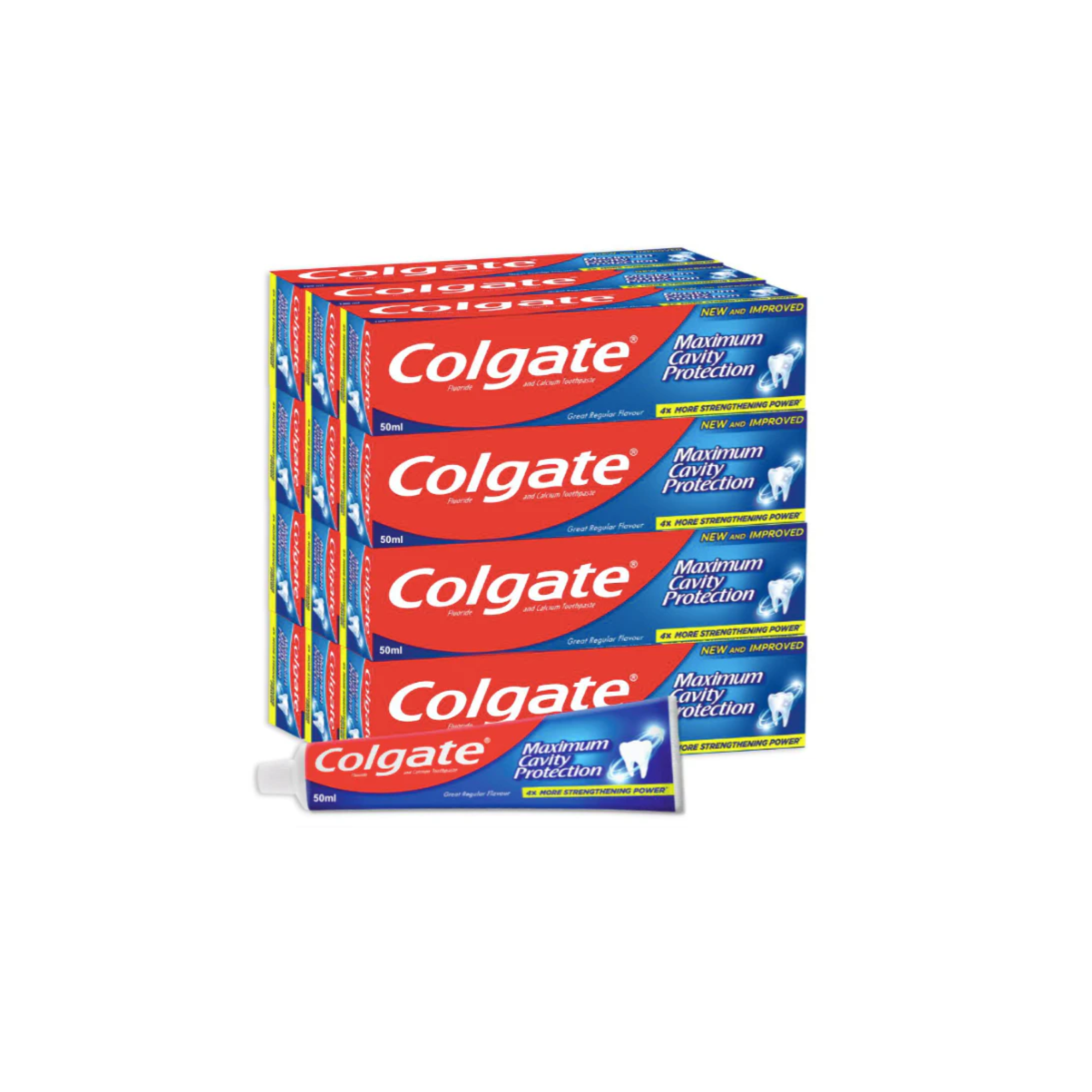 Colgate Maximum Cavity Protection Regular Toothpaste - 12 X 50ml