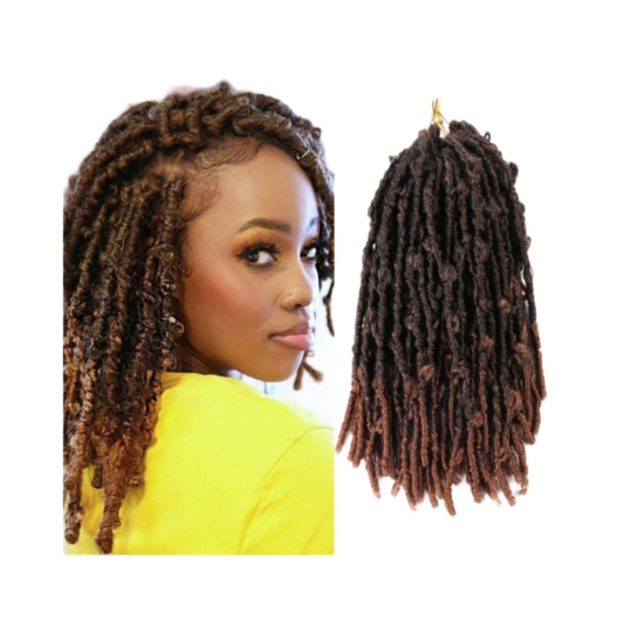 Butterfly Locs - Tress-Licious - 14 inch - (Pack of 2) - 1B/30
