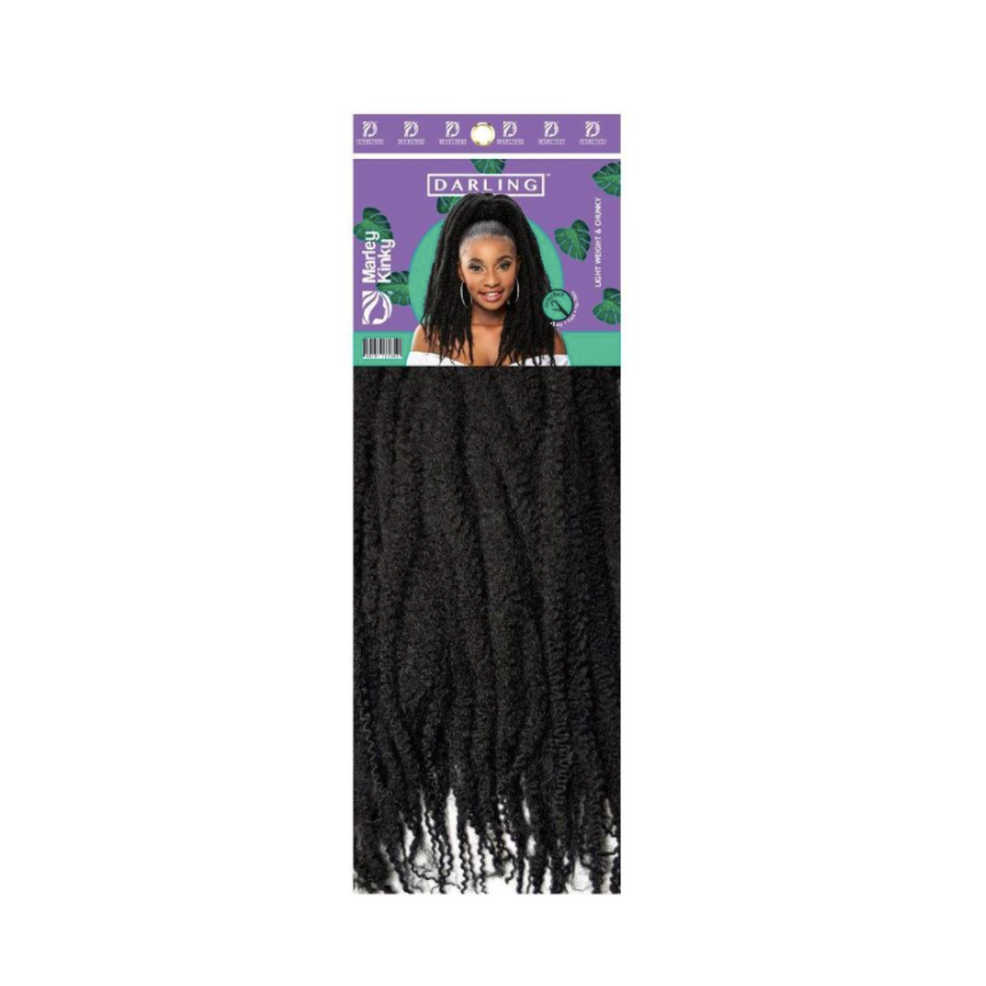 Darling Marley Kinky Braid - Black #1