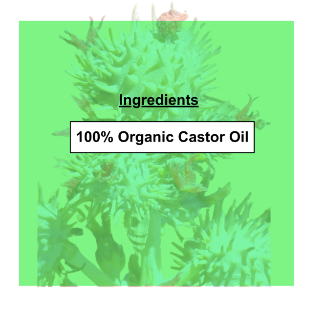Liloura Organics 100% Pure Organic Castor Oil