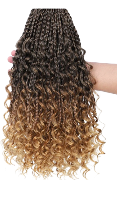 Box Braids Crochet - 20 inch - (Pack of 2) - #1/27